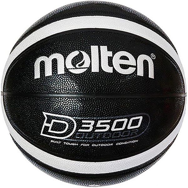 Piłka do kosza Molten B7 D3500 Outdoor (czarna)