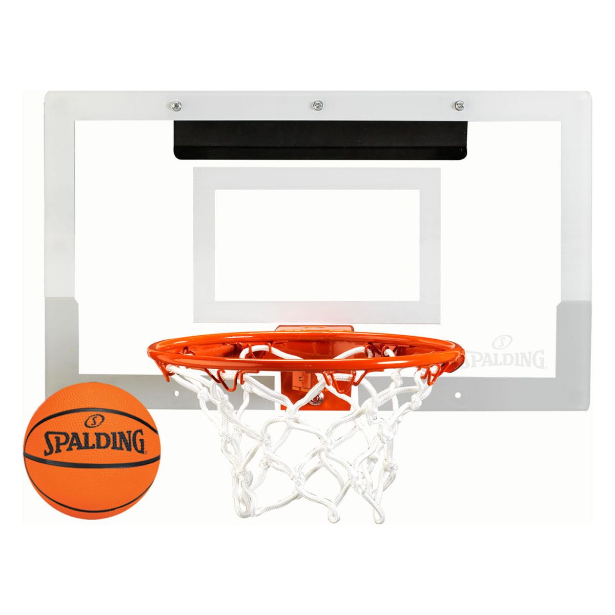 Mini kosz NBA Slam Jam Arena Spalding na drzwi lub na ścianę.