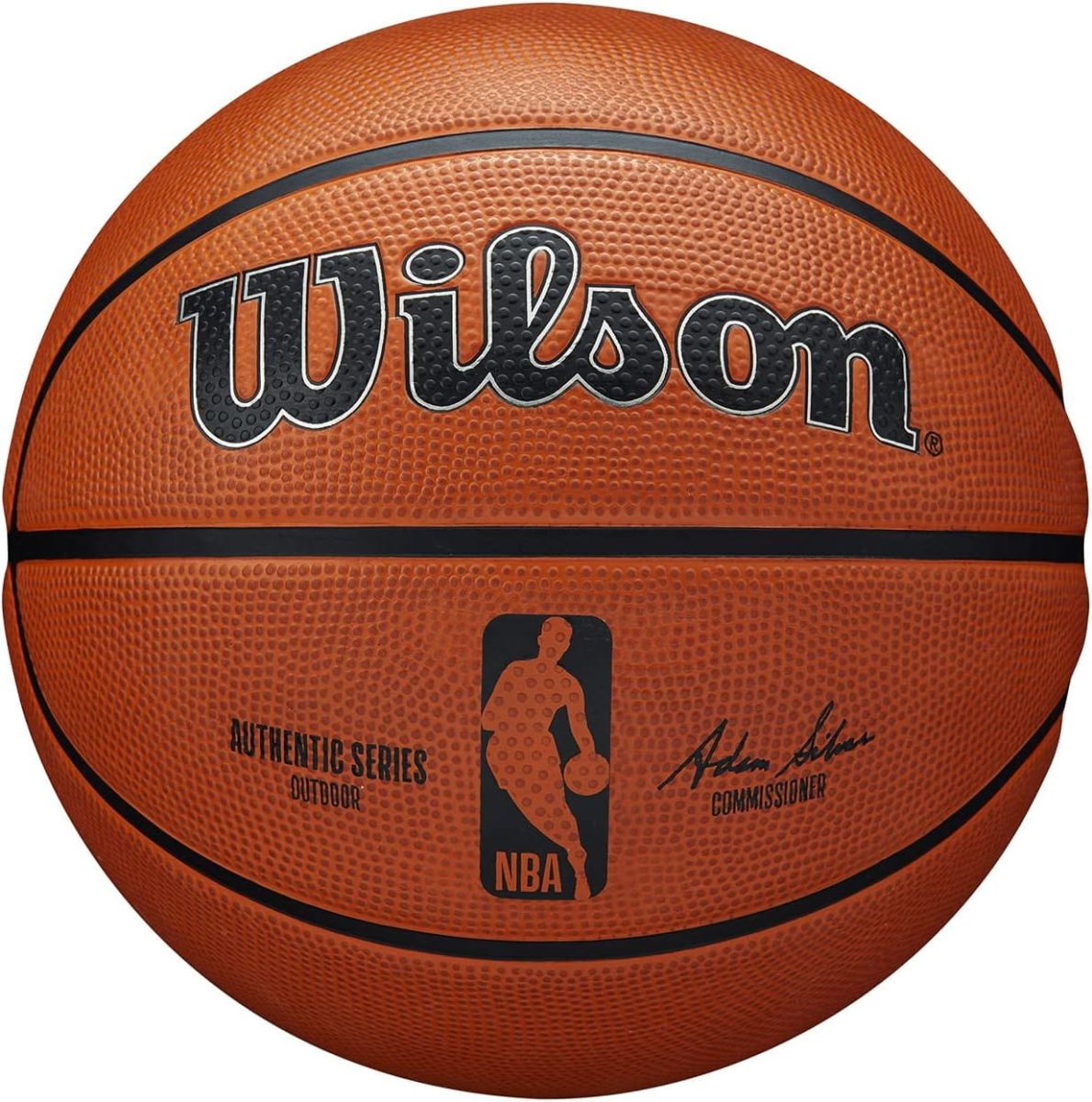 Piłka do koszykówki Wilson NBA Authentic (outdoor)