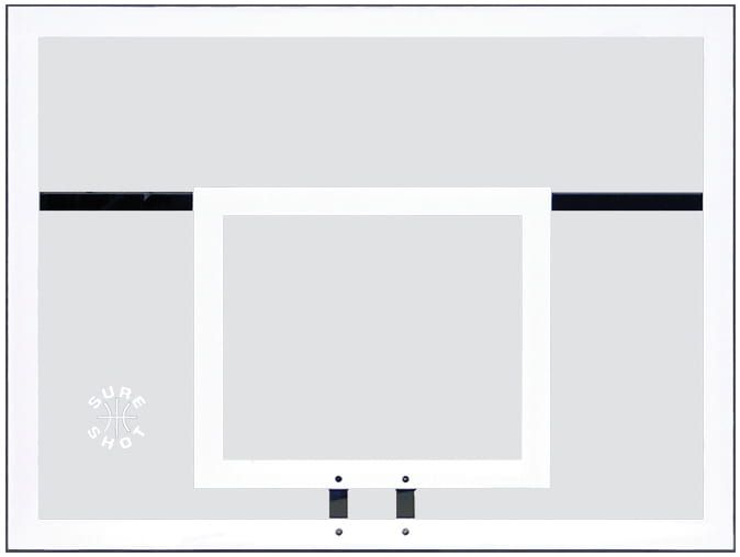 Przezroczysta tablica do koszykówki Sure-Shot 150