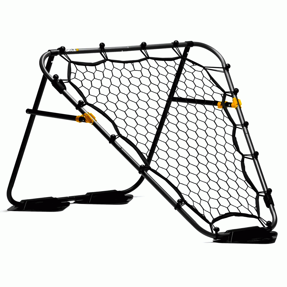 Rebounder treningowy do koszykówki SKLZ Solo Assist – widok z przodu, siatka hexagonalna