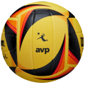 Piłka do siatkówki Wilson OPTX AVP Replica widok logo avp