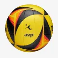 Detal wzoru i kolorystyki piłki Wilson OPTX AVP Official Game Ball