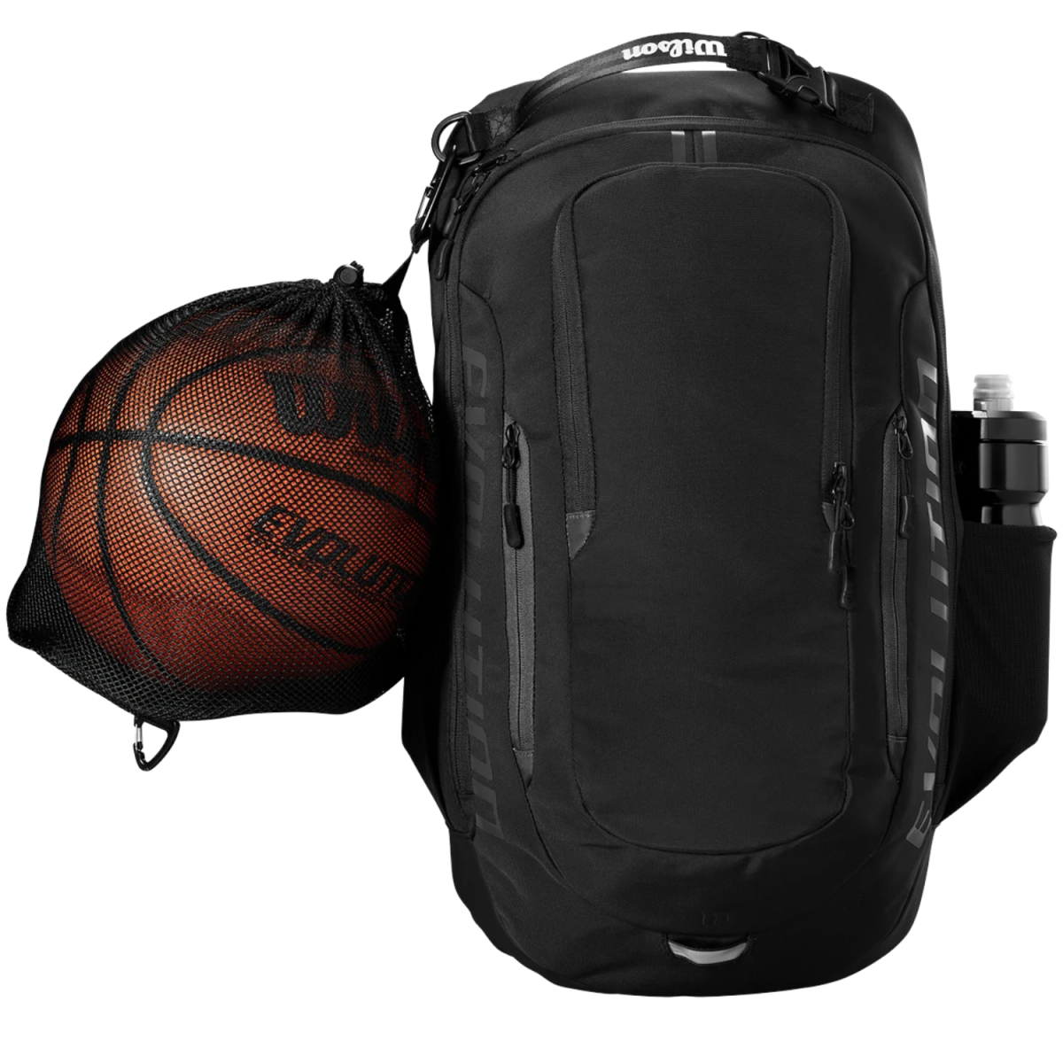 Czarny plecak sportowy Wilson Evolution Gearpack do przechowywania sprzętu