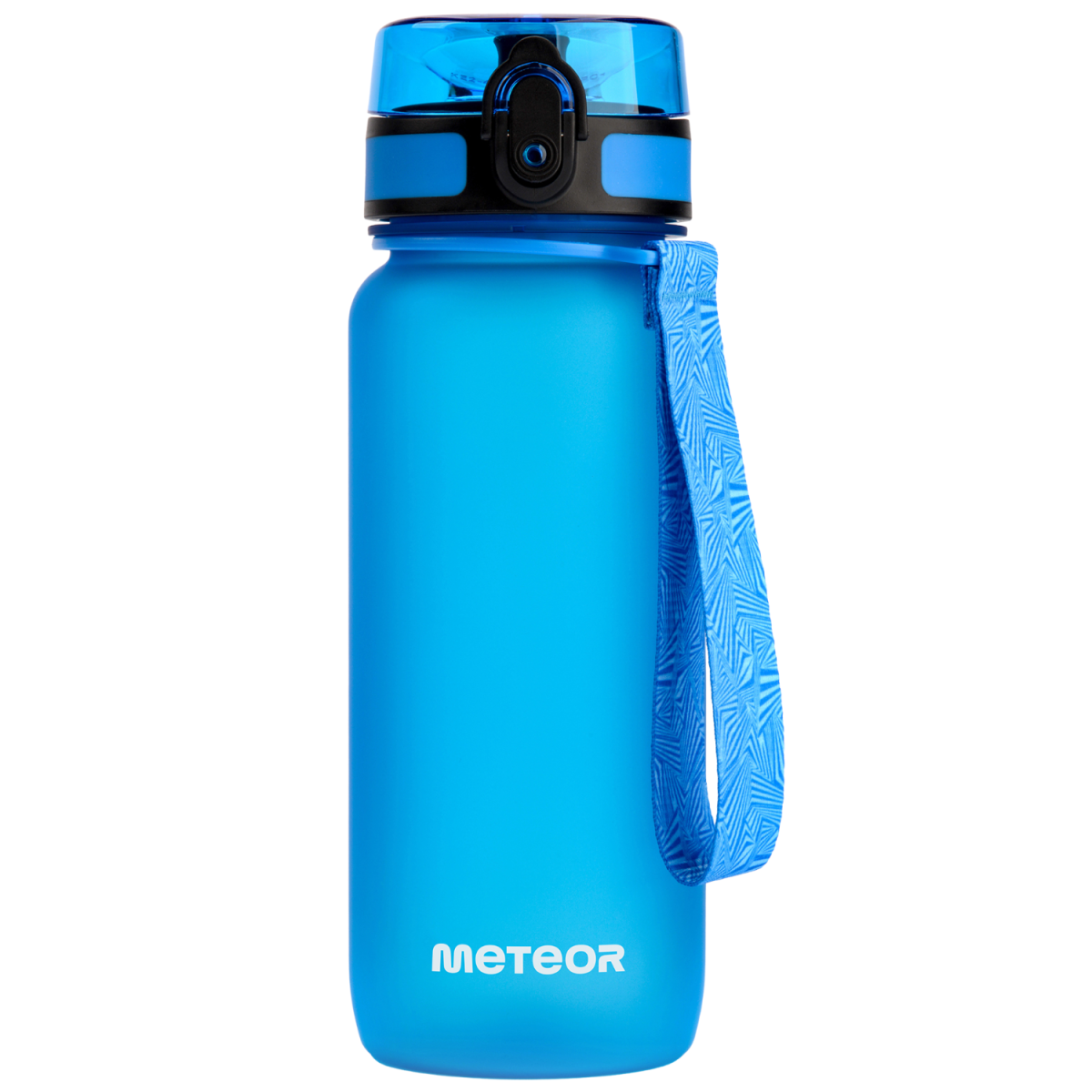 Niebieski bidon Meteor 650 ml – idealny do treningów, roweru i codziennego użytku