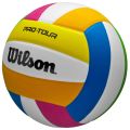 Trwała piłka do siatkówki Wilson Pro Tour multicolor – doskonała na treningi i mecze.