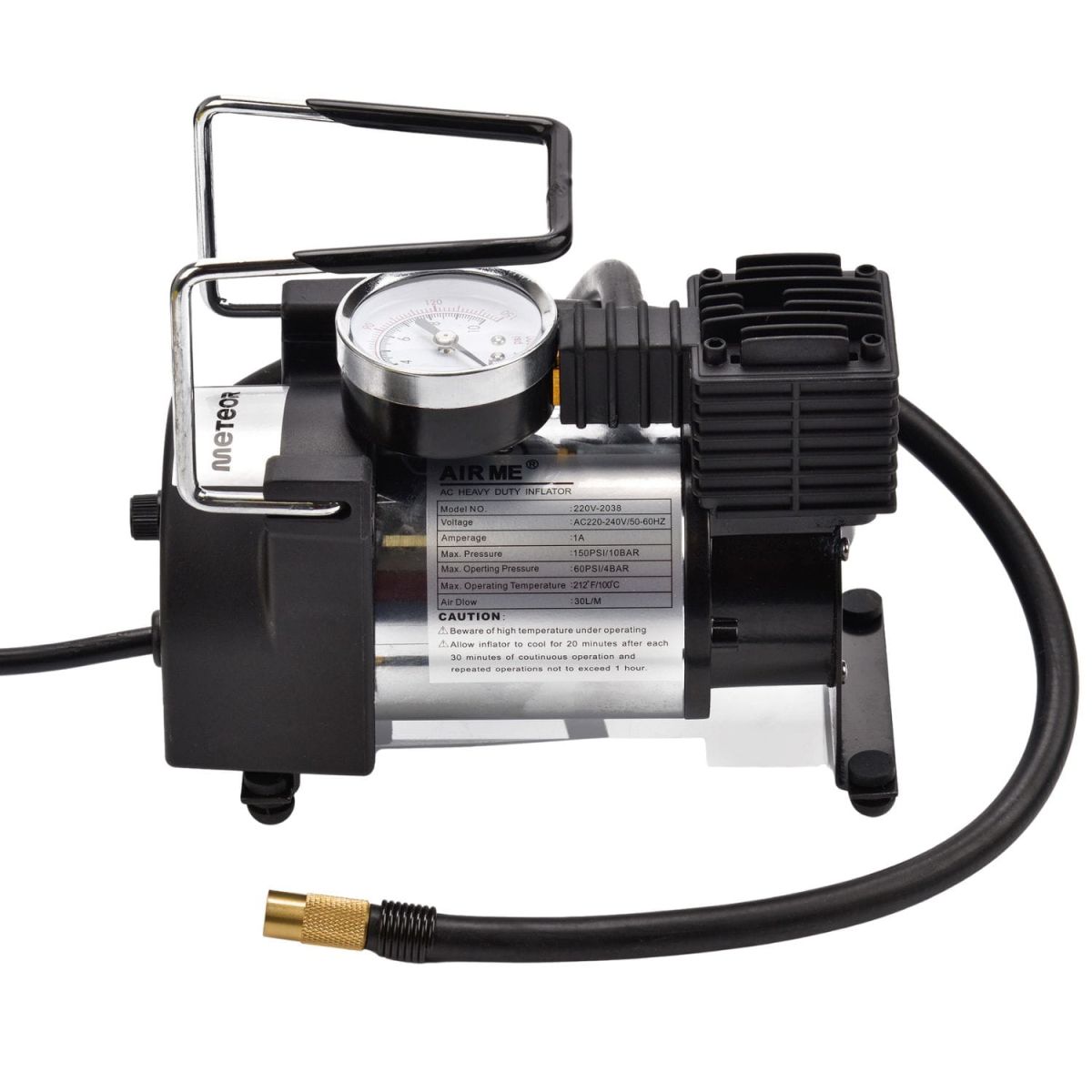 Kompresor do piłek Meteor z przewodem powietrznym