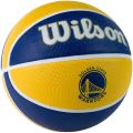 Piłka do koszykówki Wilson NBA Team Golden State Warriors niebiesko żółta