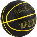 Piłka do koszykówki Spalding NBA Phantom Street Phantom czarno żółta outdoor